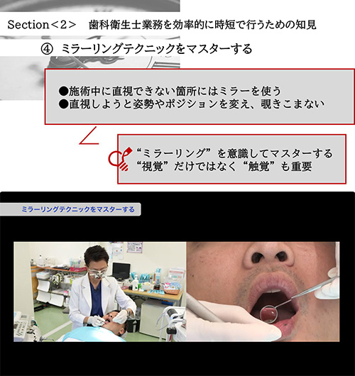 「講義→実演」なので、短期間で技術を習得できます