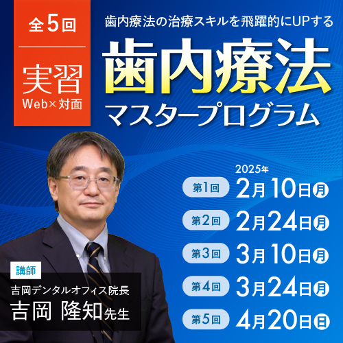 株式会社 医療情報研究所 | 歯内療法マスタープログラム